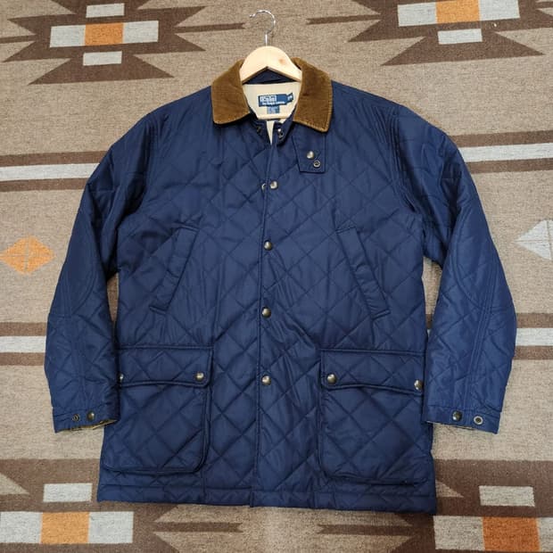 폴로랄프로렌 네이비 퀼팅 자켓 M 105