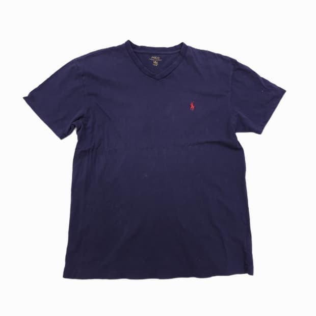 [M] 폴로 랄프로렌 레드 포니 브이넥 반팔 티셔츠
