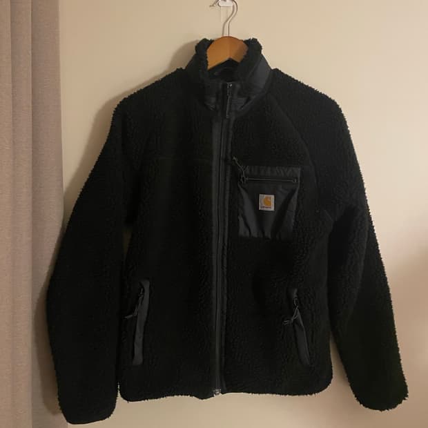 칼하트 wip 셰르파 플리스 자켓