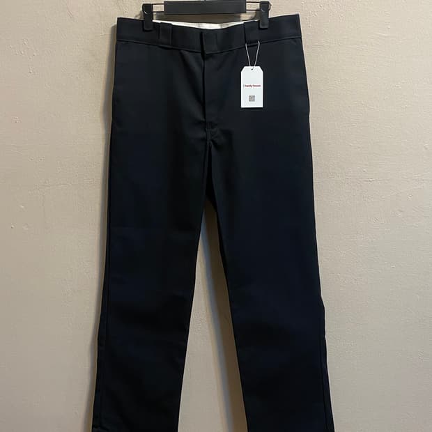 디키즈 블랙 워크 팬츠