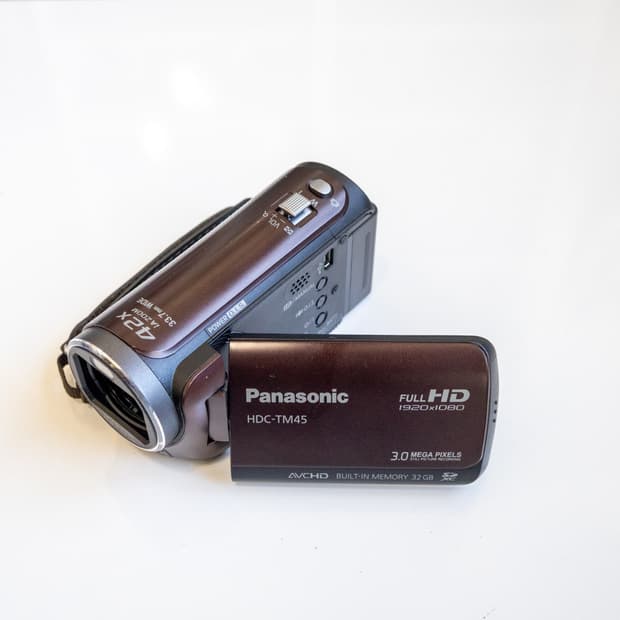 Panasonic HDC-TM45 / 빈티지 디지털 캠코더