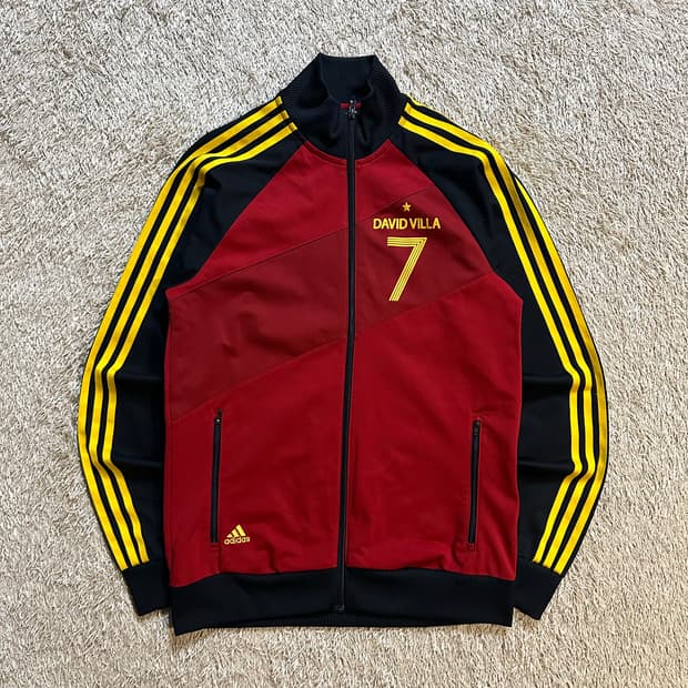 아디다스 ADIDAS 스페인 다비드비야 트랙탑 져지