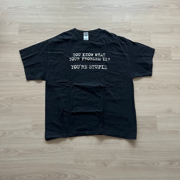 [XL] 90s 빈티지 유머 티셔츠