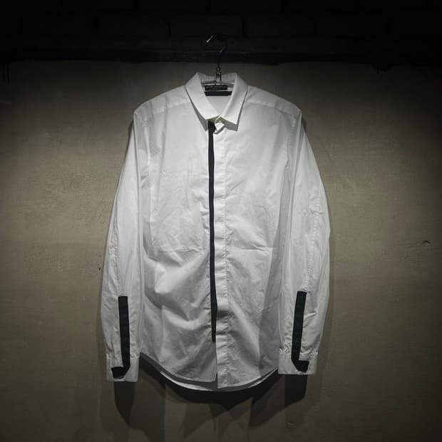 Alexander Wang 15FW bend cotton shirts