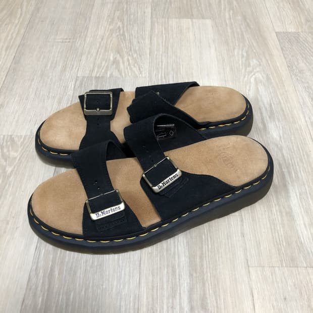 (260) 닥터마틴 Dr.martens 조셉 스웨이드 슬라이드 슬리퍼