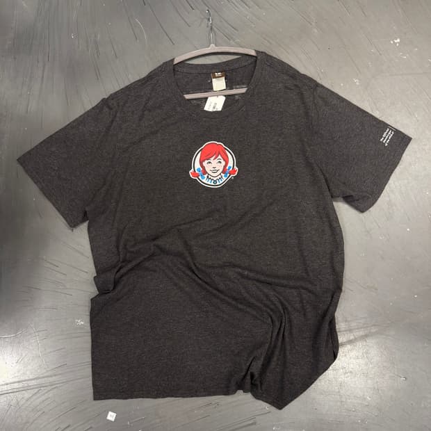 빈티지 웬디스 굿즈 반팔 (3XL)