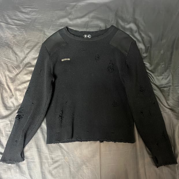 떠그 클럽 Thug Club 베를린 니트 블랙 사이즈 3