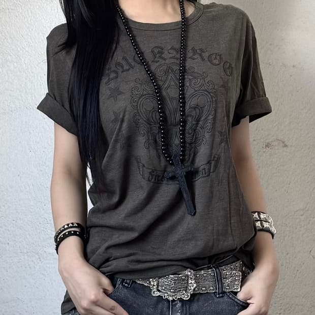 Buckaroo brown top