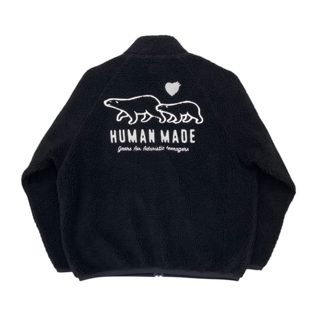 22AW 휴먼 메이드 보아 플리스 자켓