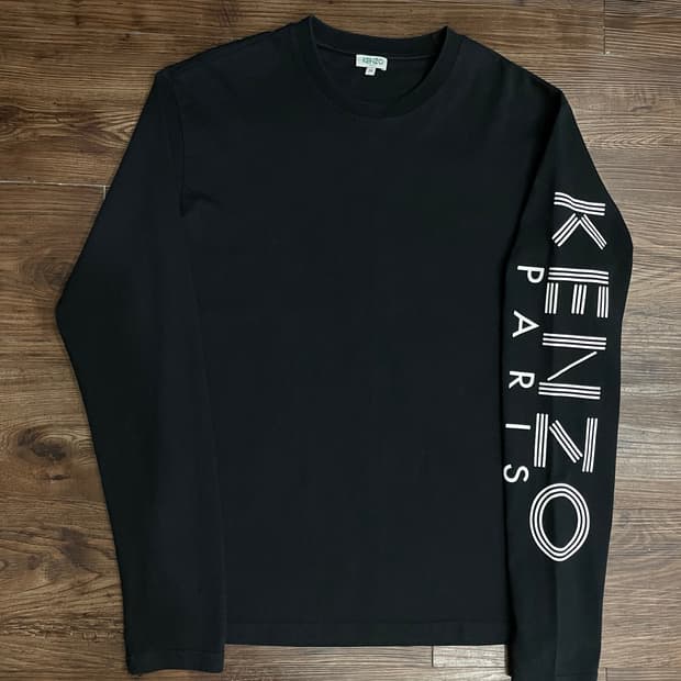 겐조 KENZO 블랙 롱슬리브