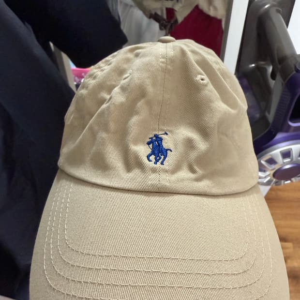 폴로랄프로렌 모자 베이지