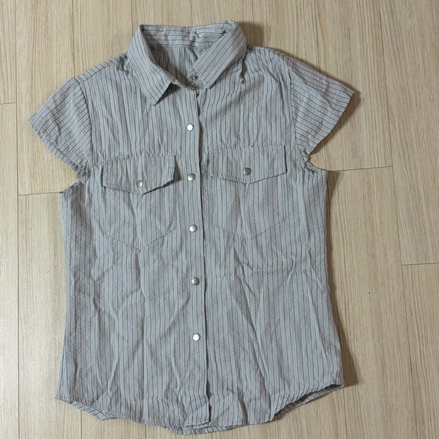 (실착1회) 연카키 반소매셔츠