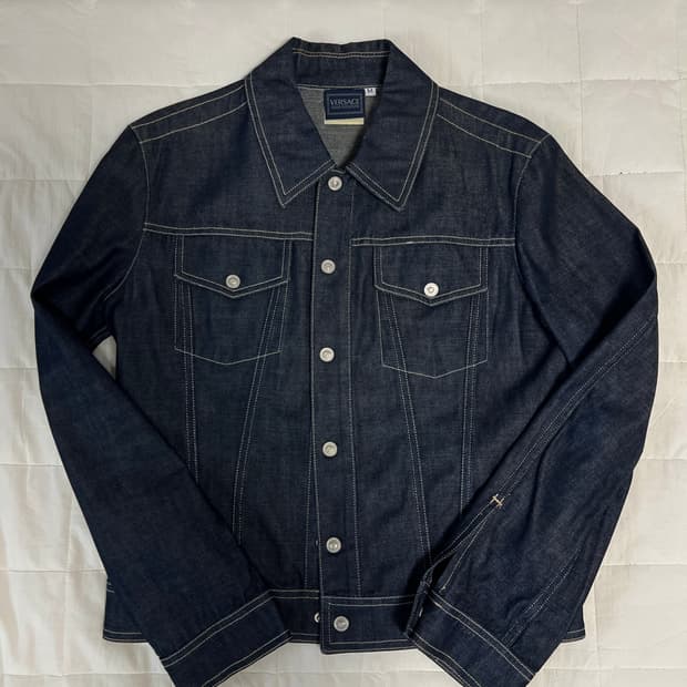 베르사체 데님 자켓