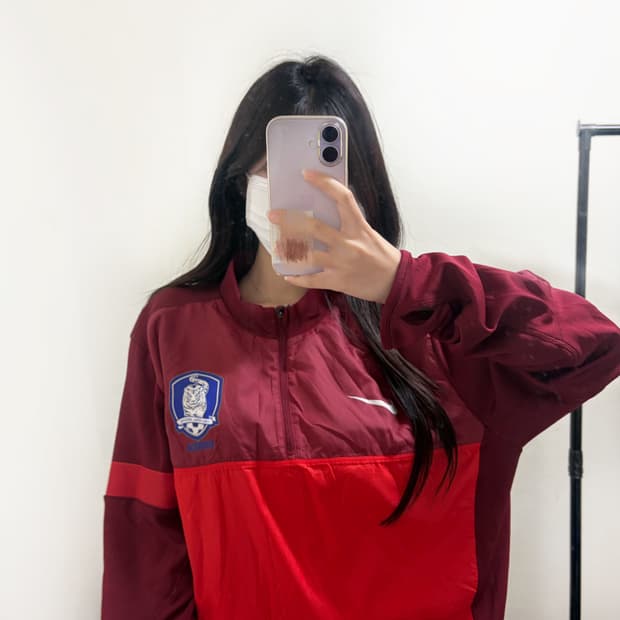 나이키 13-14 대한민국 국가대표 하프집업(xxl)