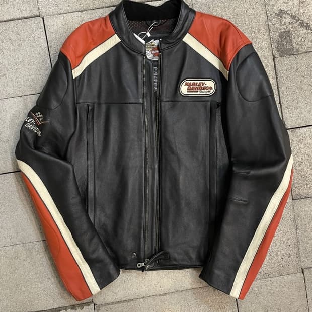 할리데이비슨 바이커 레더 자켓