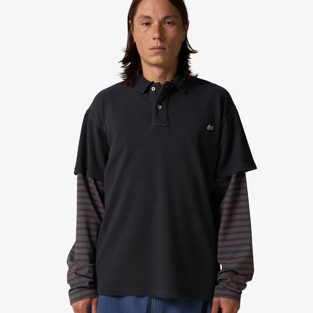 Erl double sleeve polo shirts