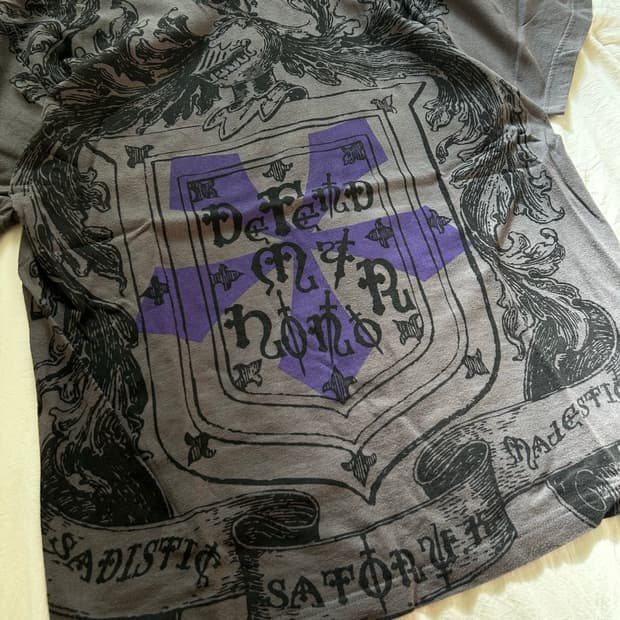 Lessthan Goth y2k Half Sleeve T-shirts