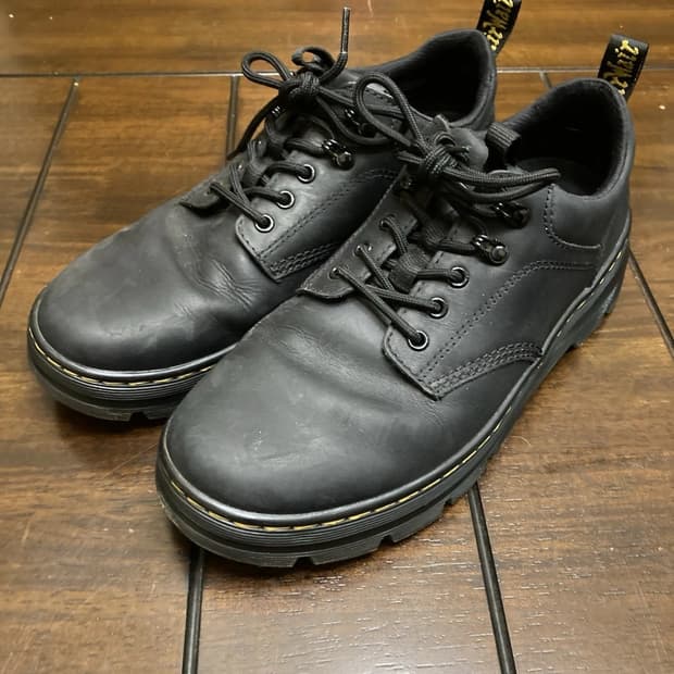 닥터마틴 리더 와이오밍 레더 유틸리티 슈즈 블랙 290