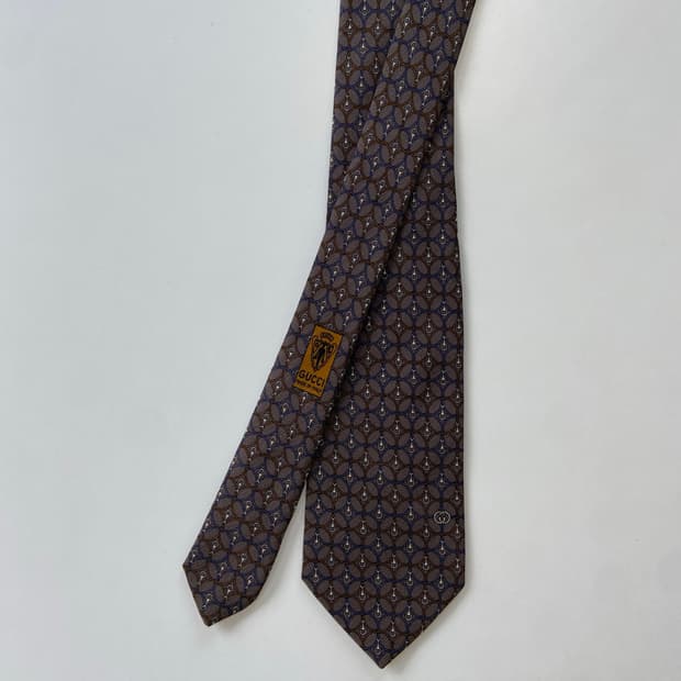 구찌(GUCCI) 심플로고 명품 정품 넥타이 7.9cm