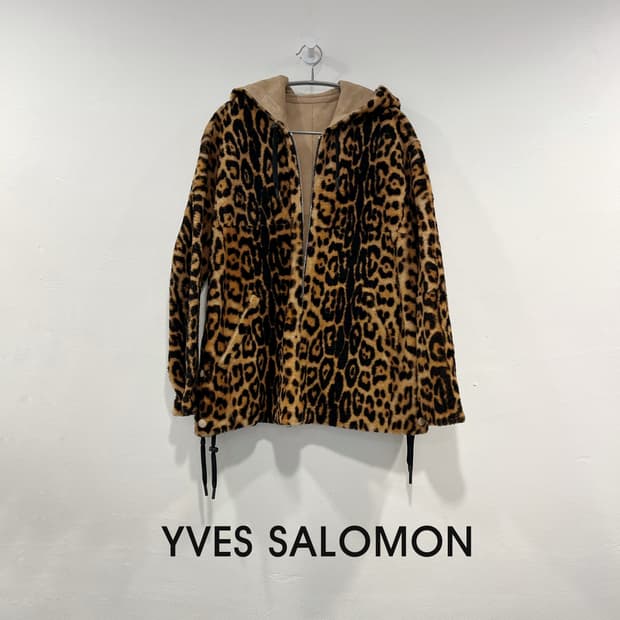 YVES SALOMON 이브살로몬 양가죽 무스탕 자켓