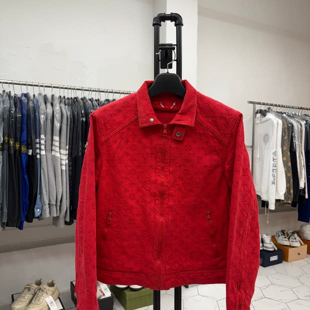 [48] 루이비통 모노그램 데님 트러커 자켓