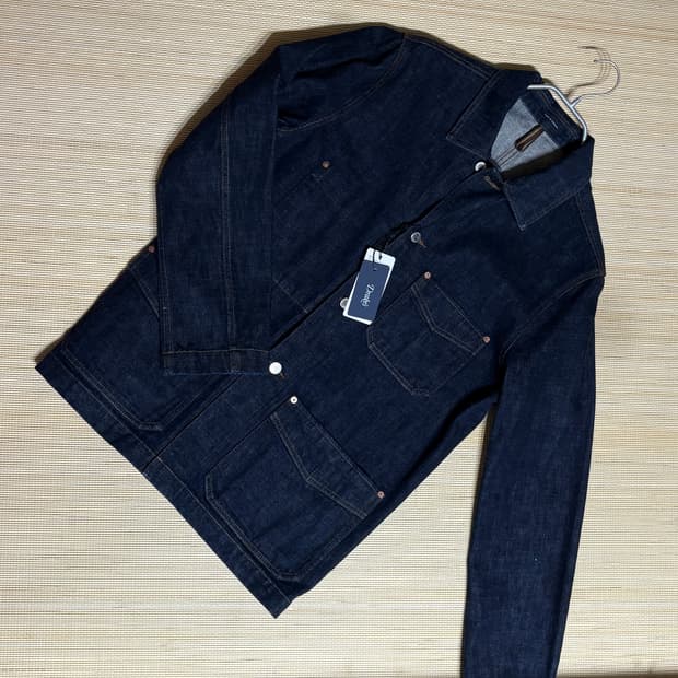 SELVEDGE DENIM 5-PUCKET CHORE JACKET