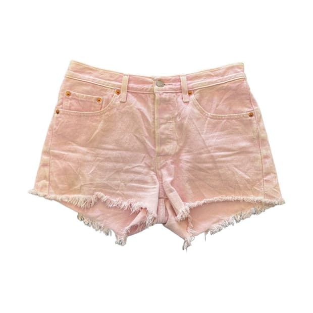 리바이스 501 숏데님팬츠 핑크 (27-28)