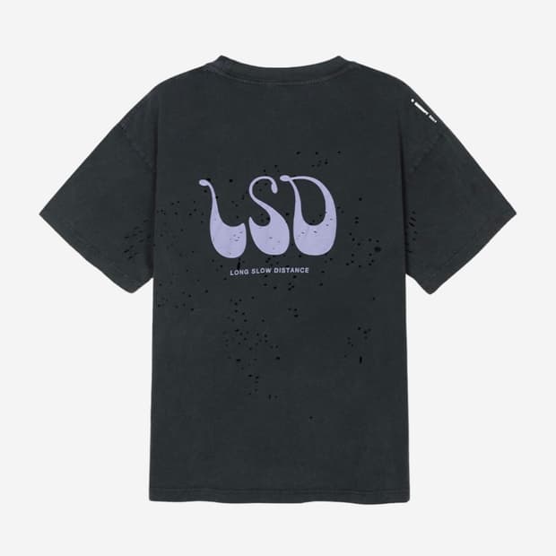 새티스파이 10주년 기념 lsd 티셔츠 L