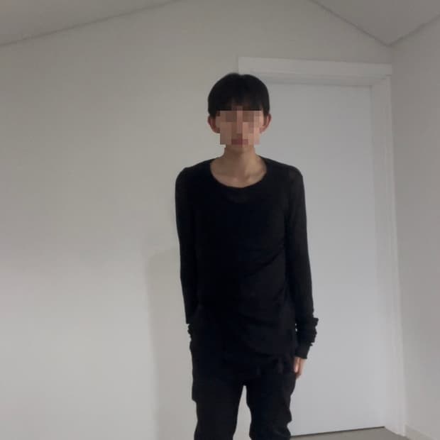 릭오웬스 코튼 롱슬리브 