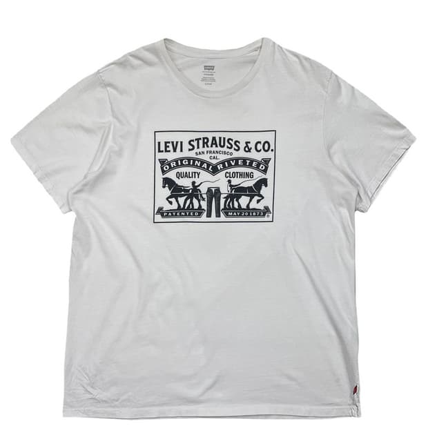 LEVI'S 시그니처 로고 반팔 XL