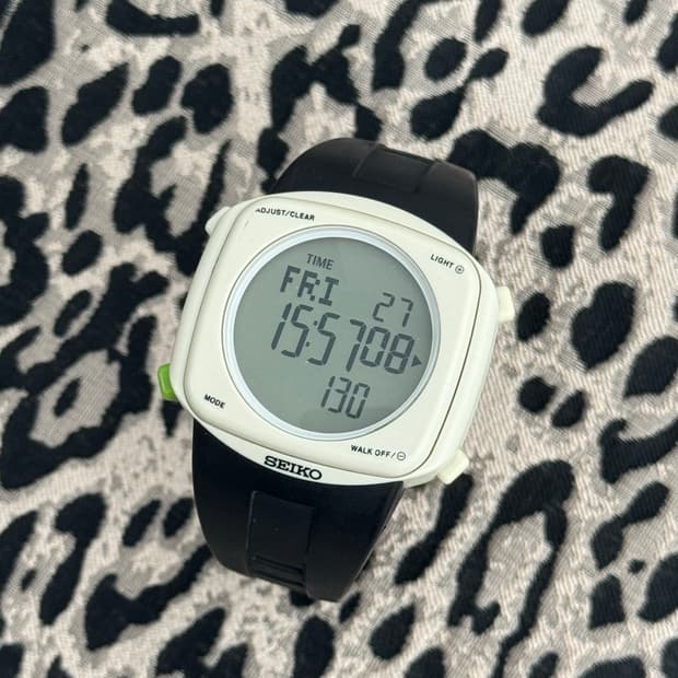 빈티지 세이코 디지털 LIFESPORT FUNWALKERS