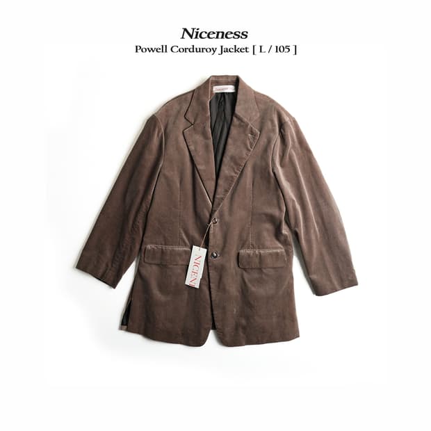 나이스네스 파월(Powell) 코듀로이 자켓 L사이즈 Niceness