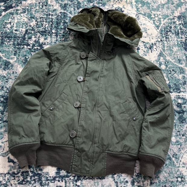 Alpha N-2B Flight parka 알파인더스트리 자켓(s)