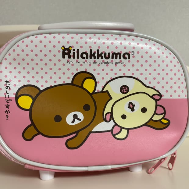 리락쿠마 코리락쿠마 미니트렁크 핑크 고전