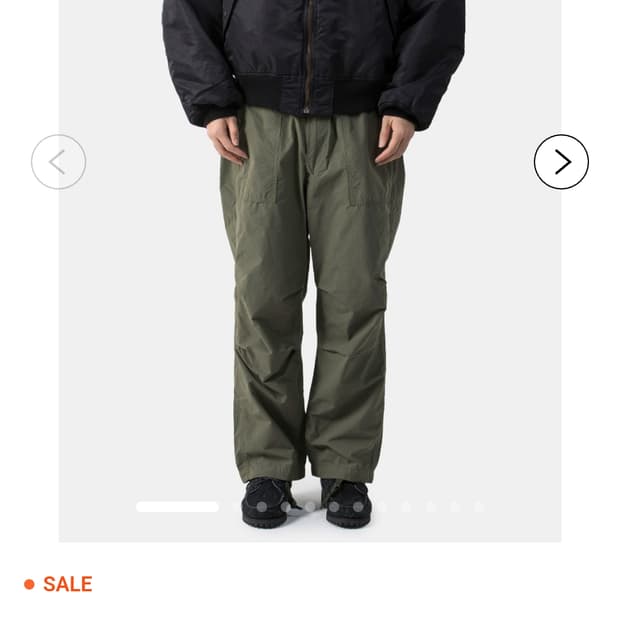 코로나유틸리티 MA-1  BLACK (L사이즈, 새상품)