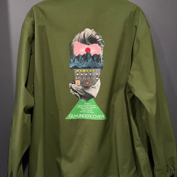 (XXL) 지유 GU X 언더커버 콜라보 코치자켓