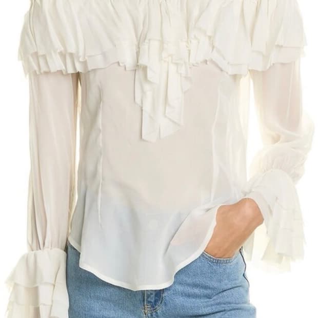 이태리 브랜드 상의 블라우스 새것 