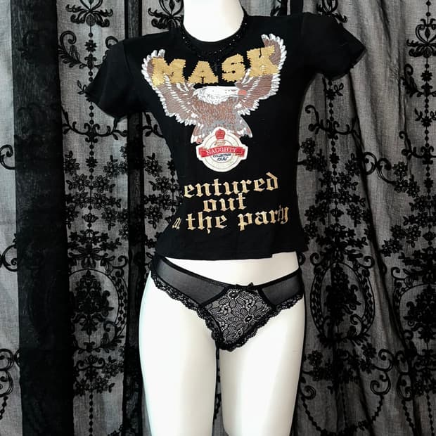 Rock chic short-sleeve