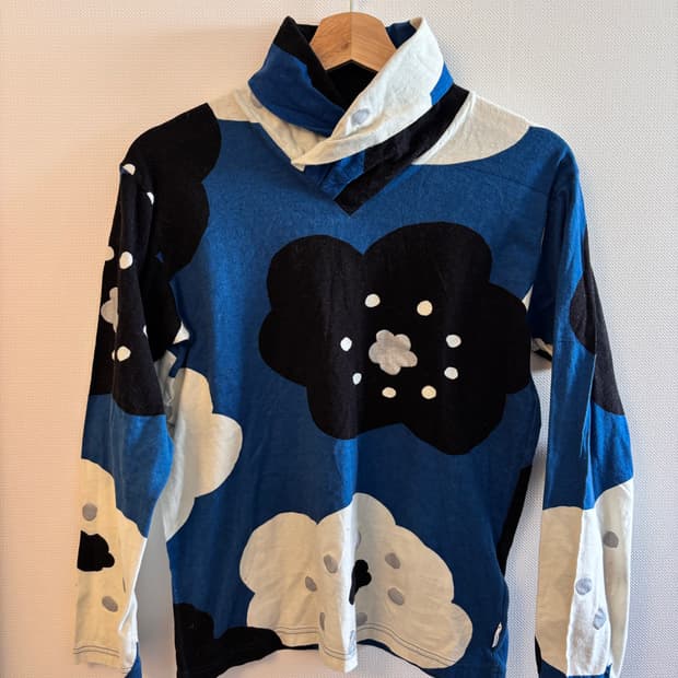 SOU・SOU 수우수우 에리마키지반 호호에미 縹色(하나다이로)