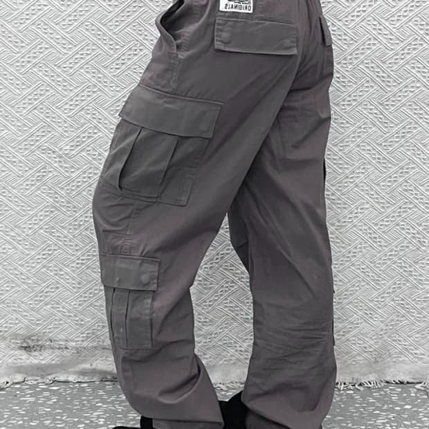 디스이즈네버댓 스트릿 캐주얼 멀티포켓 카고팬츠 M C11048