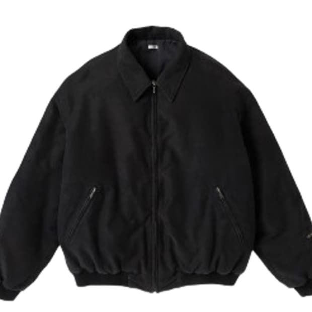 아프레쎄 실크 몰스킨 자켓 블랙 4사이즈