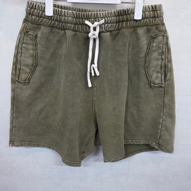 빈티지 베기핏 피그먼트 반바지 xl 대략 34