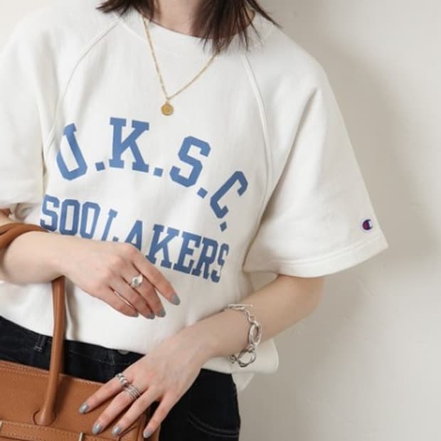 챔피온 리버스위브 반팔 스웻