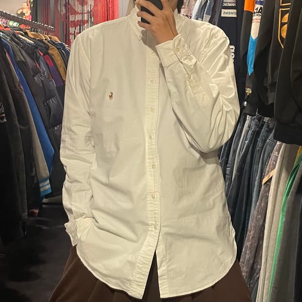 [IM] Polo 폴로랄프로렌 화이트 긴팔셔츠