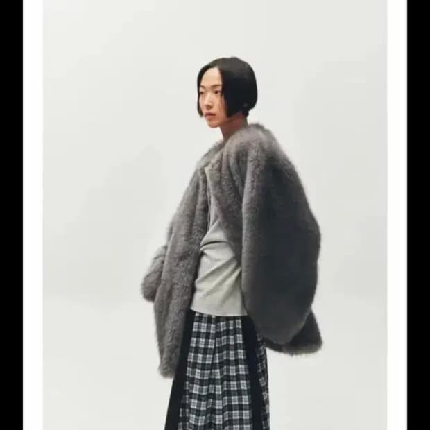 플리즈프로젝트 퍼자켓 새상품