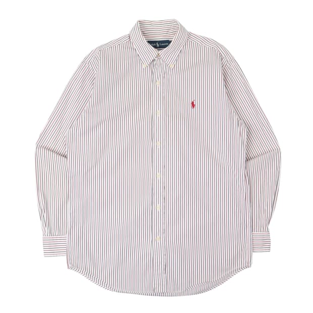 폴로 랄프로렌 스트라이프 커스텀 핏 셔츠
