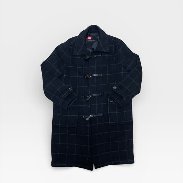 Lee - 체크 더플 코트 (L 추천)