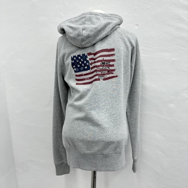 TOMMY HILFIGER DENIM flag hood zip