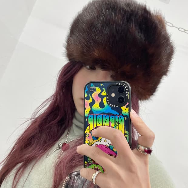 밍크 러시안 트루퍼 햇