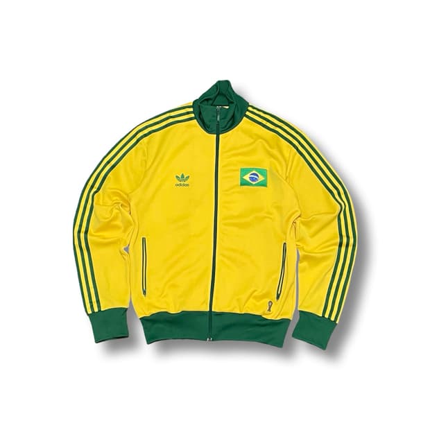[M] 아디다스 00s 브라질 트랙탑 져지 옐로우